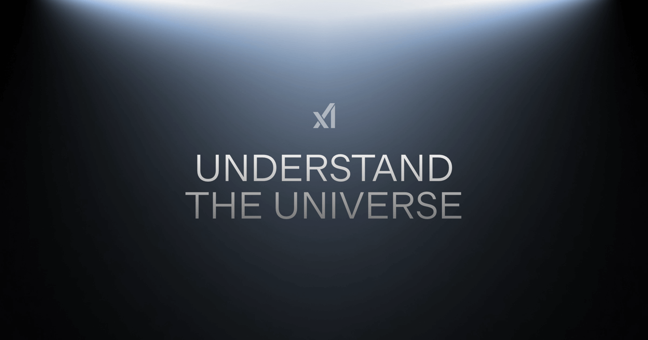 xAI Grok launch graphic
