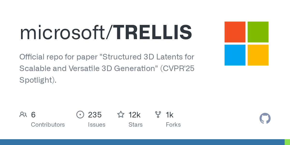 Microsoft TRELLIS.2 project hero
