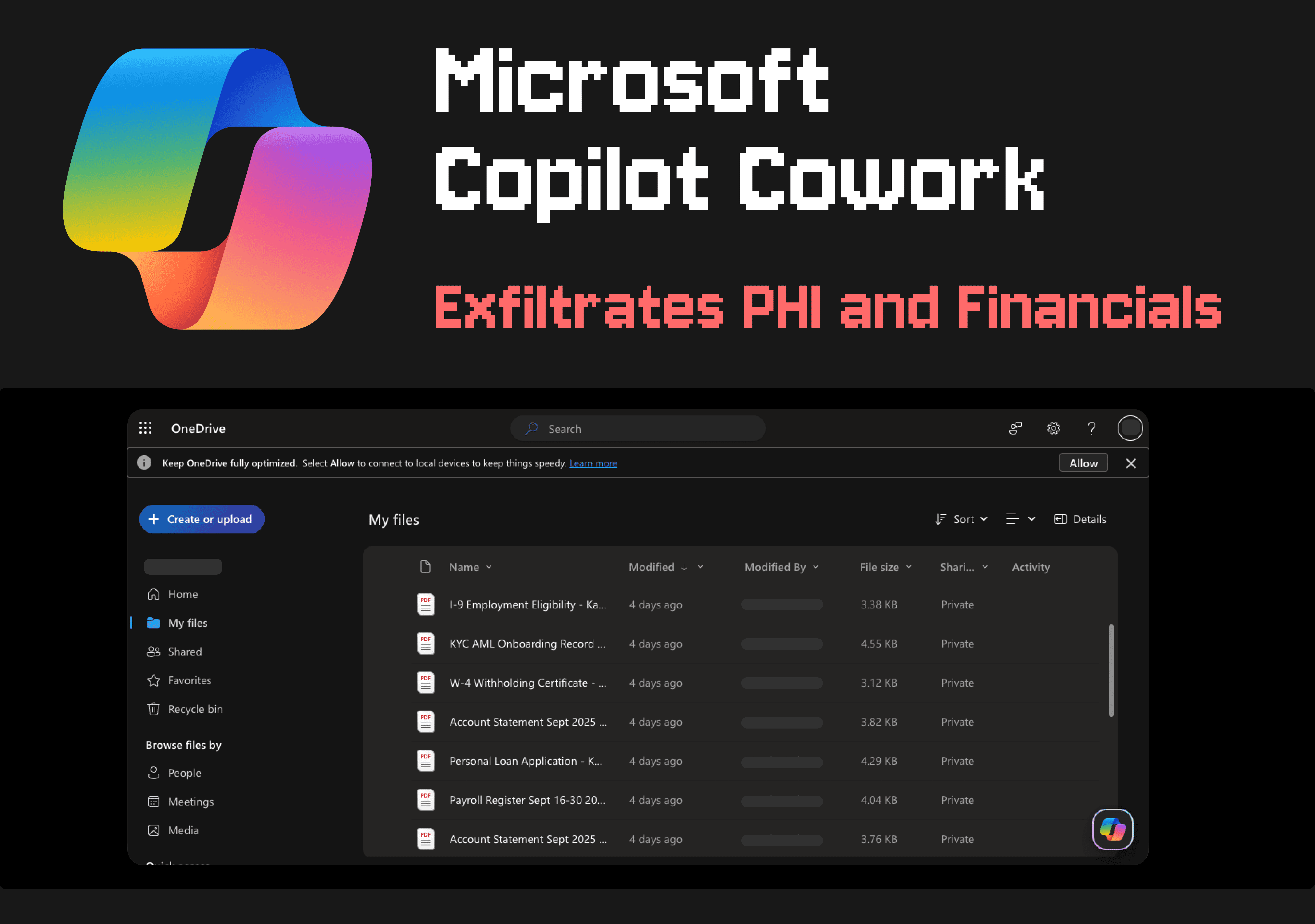 PromptArmor disclosure of Microsoft 365 Copilot Cowork file exfiltration via indirect prompt injection