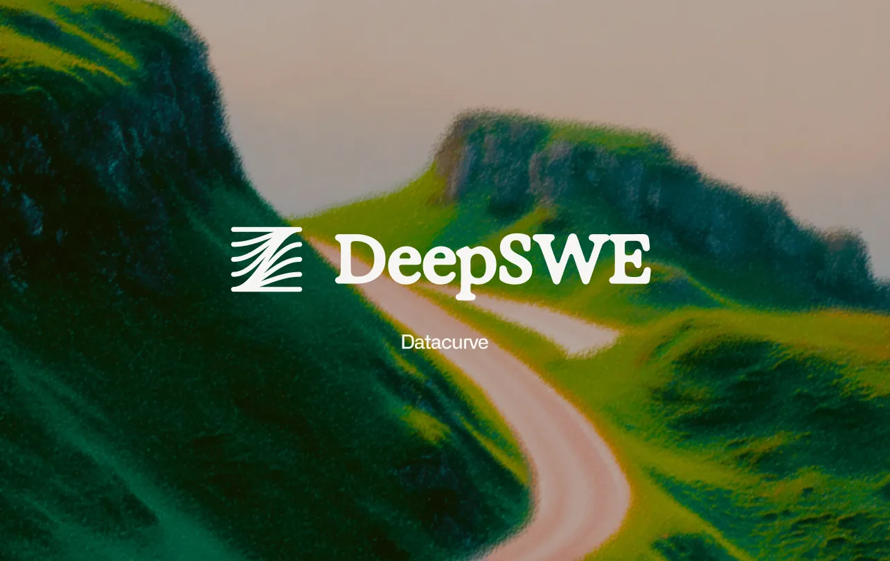 DeepSWE contamination-free coding-agent benchmark leaderboard by Datacurve