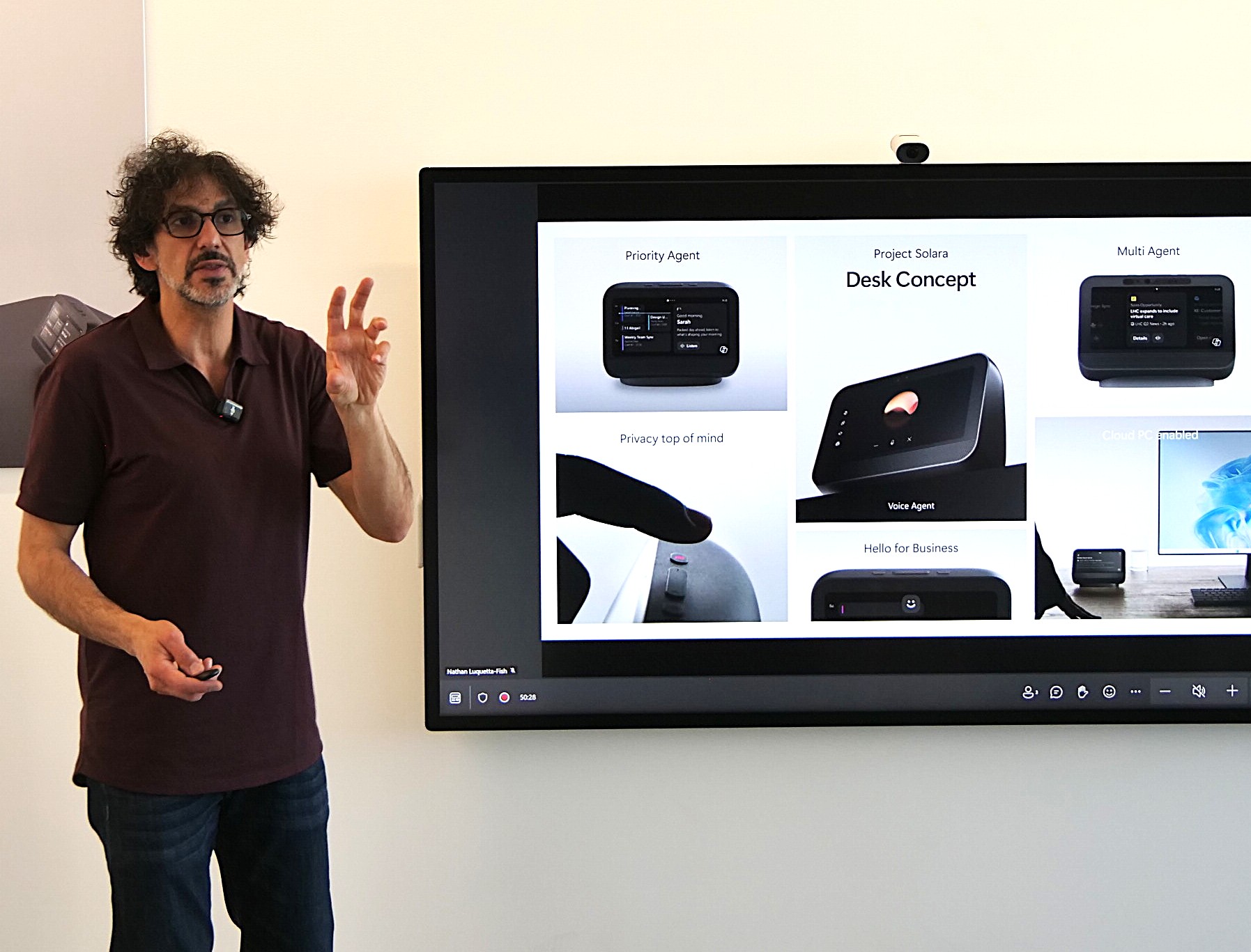 Stevie Bathiche presents Microsoft Project Solara at Build 2026